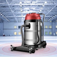 揚子（YANGZI）3500W大功率70L強力大容量吸塵器工業大型桶式吸塵機商用大吸力酒店工廠車間推吸大地刷粉塵機