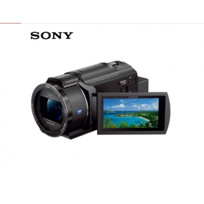 索尼（SONY）FDR-AX45A 家用/直播4K高清數碼攝像機 /DV/攝影機/錄像機（含128G卡+三腳架+包+UV鏡）