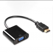 hdmi轉vga轉換器vga音頻視HDMI筆記本電腦臺式機頂盒顯示器連接線 HDMI/VGA-X21-無線