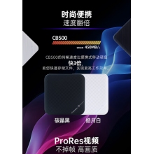 希捷CB500加密移動固態硬盤 黑色 1TB(USB-C線）)