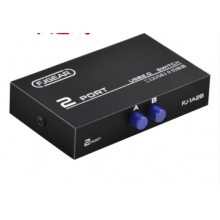 豐杰英創（FJGEAR）usb切換共享器二進一出打印機共享器2口轉換器分線器 2口